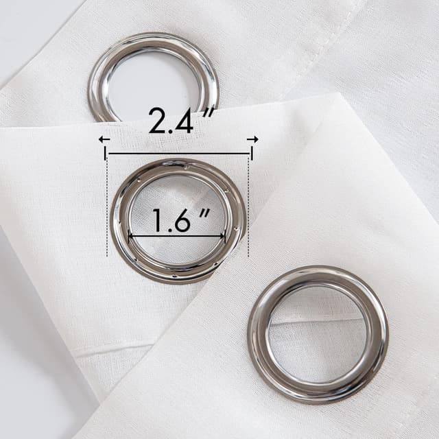 Thumbnail 6 de EMEMA Cortina Degradada Translúcida 140x260cm Café ☕