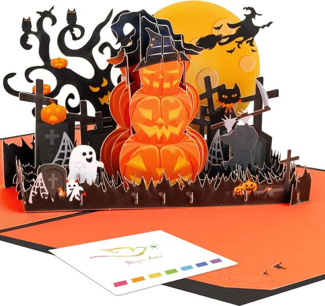 Detalle de Halloween Pop Up Card for Kids, 3D