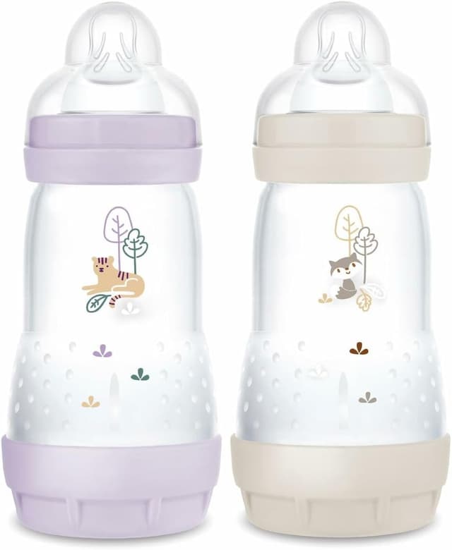 Detalle de MAM Biberón Woods para bebé 300 ml