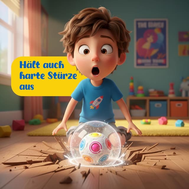 Thumbnail 4 de CUBIDI Original Regenbogenball