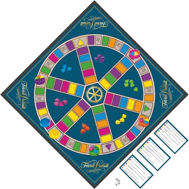 Detalle 2 de Hasbro Trivial Pursuit 2–6 Spieler 🎲