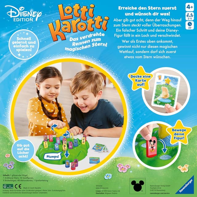 Thumbnail 5 de Ravensburger Lotti Karotti Disney 2–4 Spieler 🎲