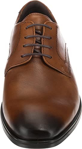 Detalle de ECCO Melbourne Mocasines Hombre Amber - Estilo y Comodidad 👞