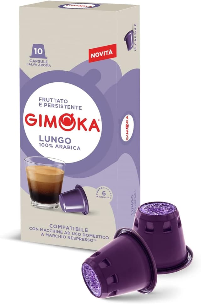 Thumbnail 6 de Gimoka capsule compatibili Nespresso: assortimento di miscele e aromi (100 capsule)