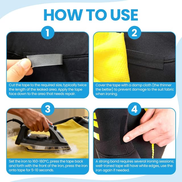 Thumbnail 5 de LLPT Nahtdichtband Aufbügeln 20mm×5m