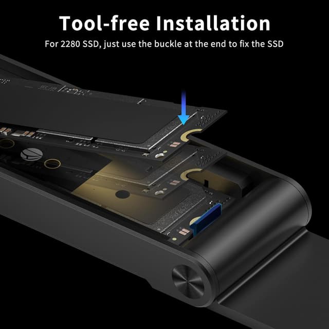 Thumbnail 4 de FIDECO M.2 NVMe Gehäuse 10Gbps 📦