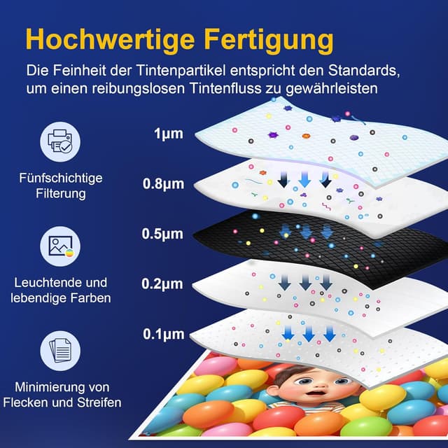 Detalle 2 de ColorKing 540XL 541XL Multipack 600 Seiten 🖨