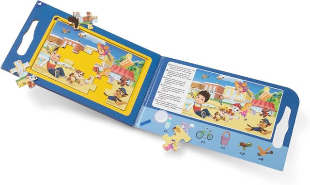 Detalle 2 de Melissa & Doug magnetische PAW Patrol Puzzles für unterwegs (2× 15 Teile, FSC-zertifiziert)