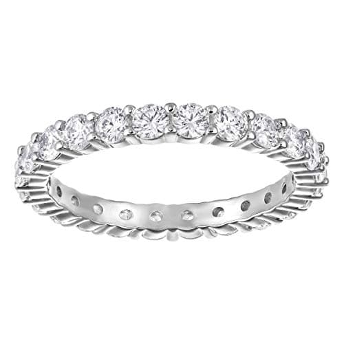 Detalle de Swarovski Vittore XL anillo blanco Baño de rodio 1 unidad
