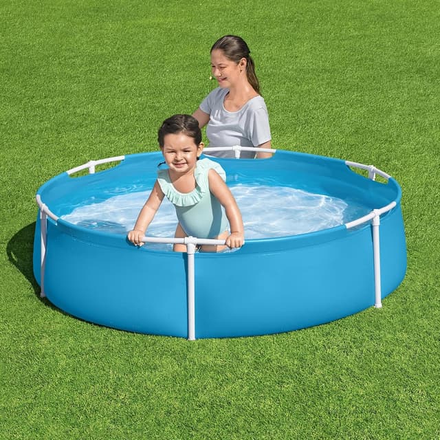 Detalle 2 de BESTWAY My First Frame Pool Infantil Ø152x38 cm Azul 💦