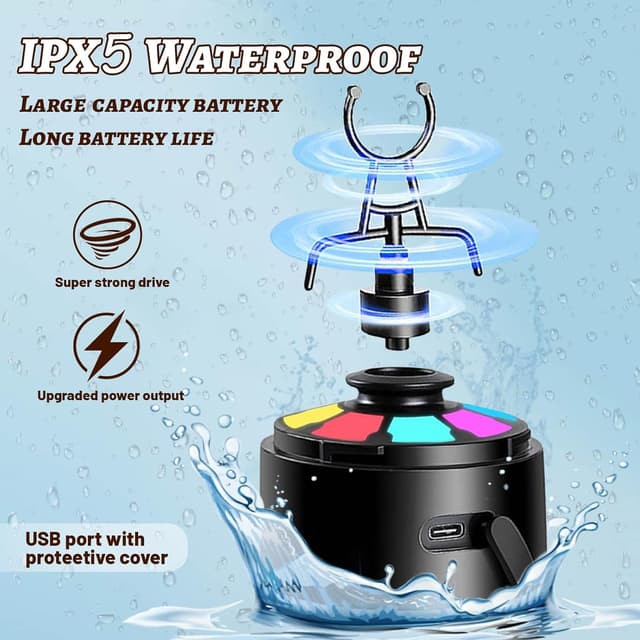 Thumbnail 4 de flintronic Protein Shake Bottle 650ml 🚰