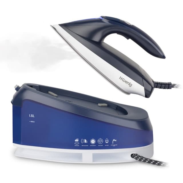 Detalle de HKoenig V7 centro de planchado 2200 W 1,5 l