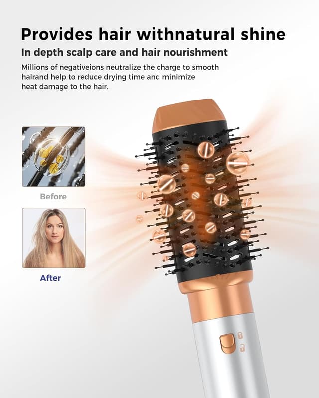 Detalle de Hairstyler 6 in 1 Airbrush Haartrockenerset 1000W