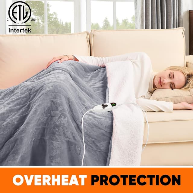 Detalle 2 de greenoak Heated Blanket 50x60 in