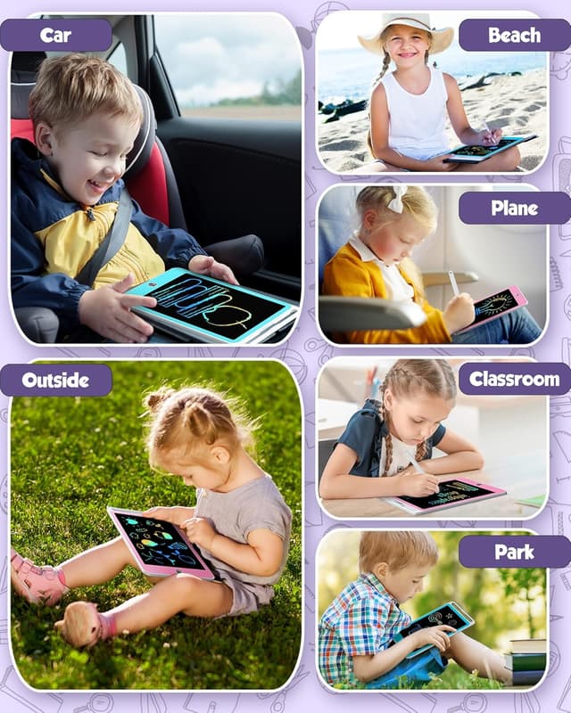 Thumbnail 5 de ORSEN Tableta de Escritura LCD 8,5 2 Piezas