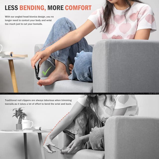 Thumbnail 1 de BEZOX Tagliaunghie a testa angolata per anziani 1 pezzo