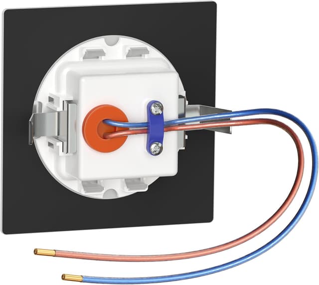 Detalle de ledscom.de LED Treppenlicht 12er Set 85 x 85 mm