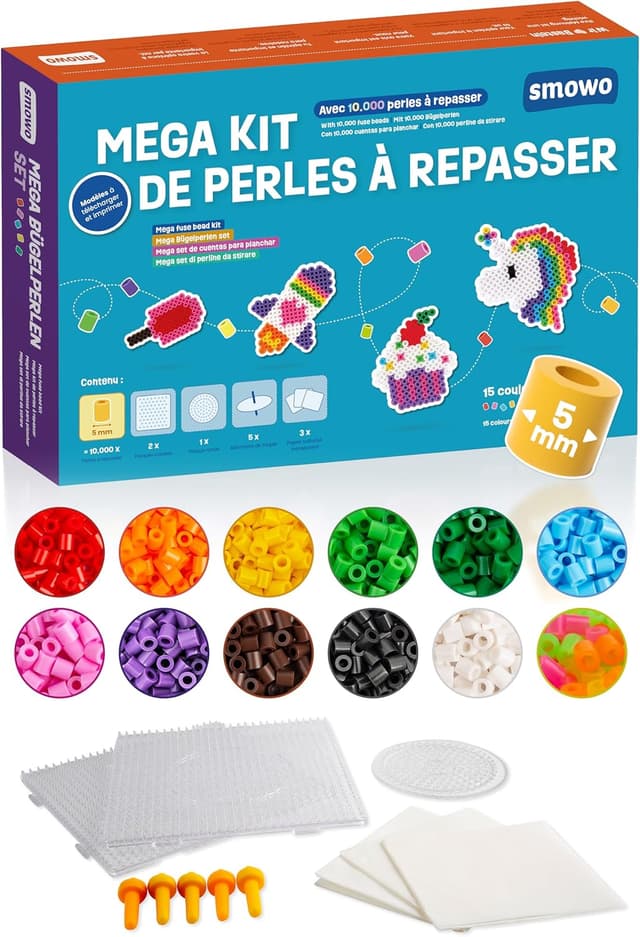 Imagen de Smowo Lot 10000 perles à repasser 🎨 en OfertitasTOP