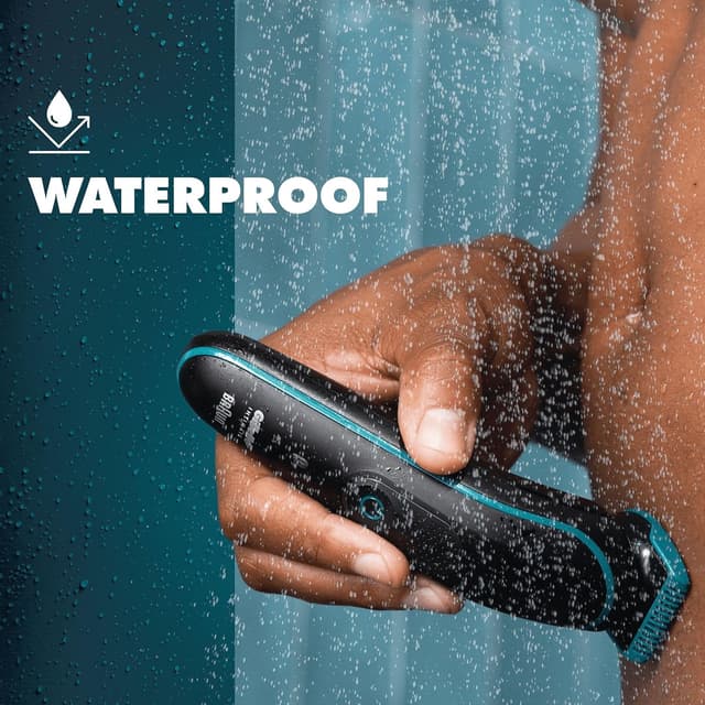 Detalle de Gillette Intimate Trimmer i5 – Waterproof mens body and pubic hair groomer with lifetime sharp blades