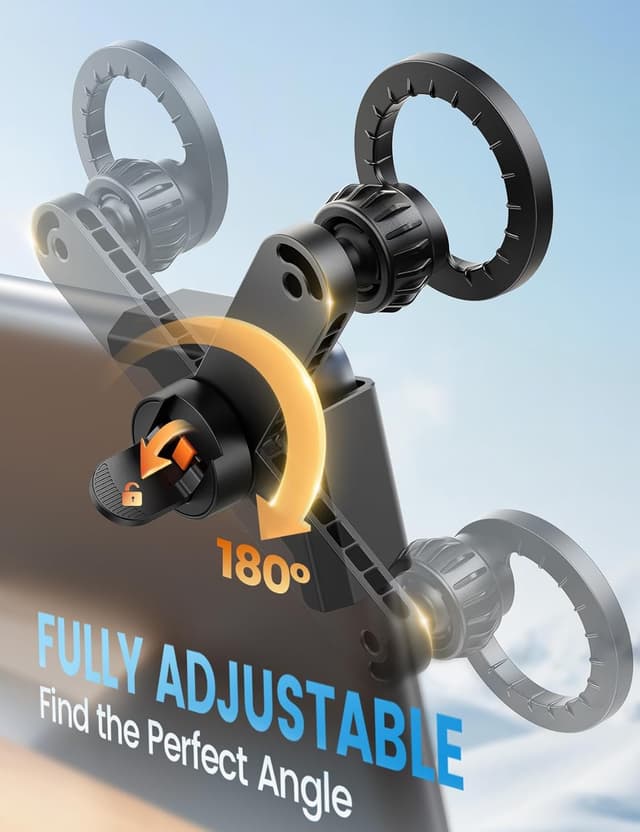 Detalle de Lamicall for Tesla Phone Mount (Strongest N55 Magnet) for Tesla Model 3 & Y — MagSafe Magnetic Holder