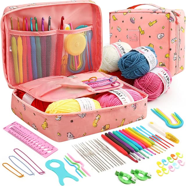 Imagen de BCMRUN crochet hooks set 59 piece kit en OfertitasTOP