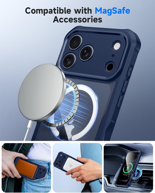 Detalle de seacosmo iPhone 17 Pro Max case with MagSafe