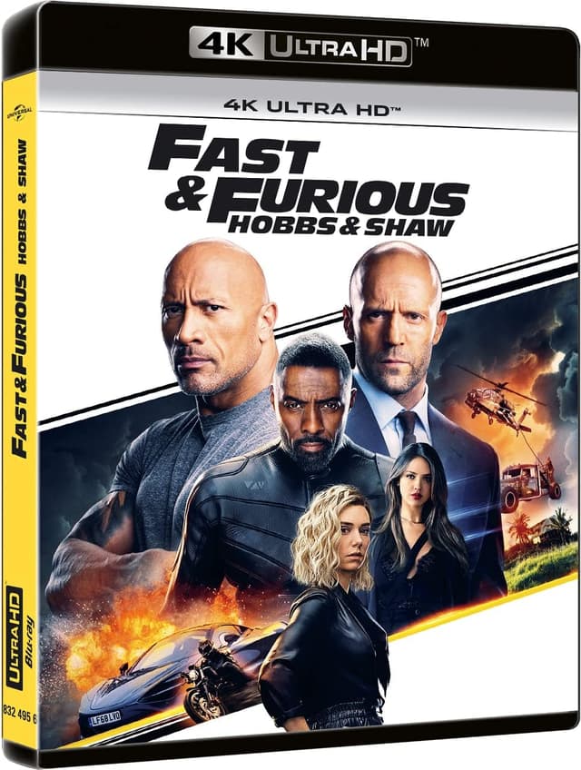 Detalle de Universal Fast & Furious Hobbs & Shaw 4K Blu-ray