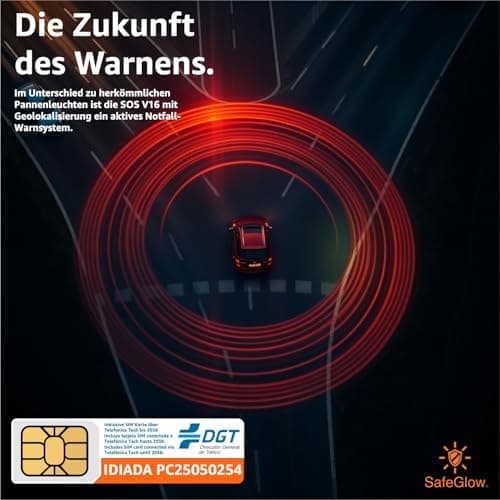 Thumbnail 2 de Safeglow V16 DGT lumière d'avertissement obligatoire 2026 🚨