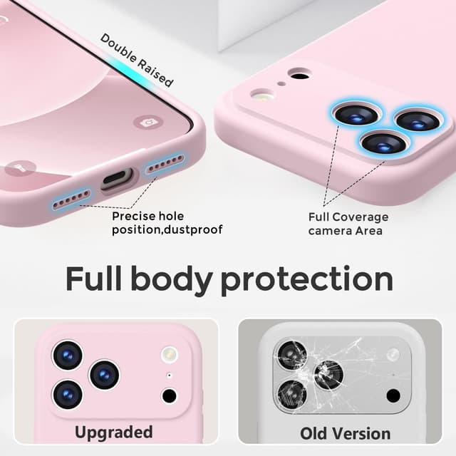 Detalle de iPhone 17 Pro Max case 0.15 in slim