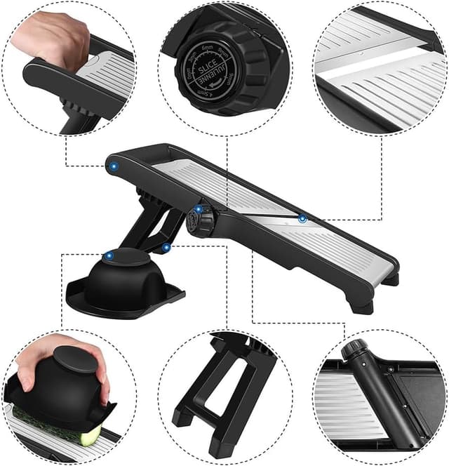 Thumbnail 5 de Mandolina de Cocina Profesional Cortador de Verdura