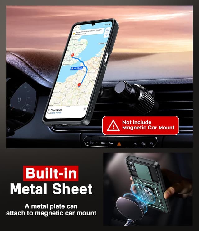 Thumbnail 5 de LeYi Galaxy A07 rugged case with camera slider