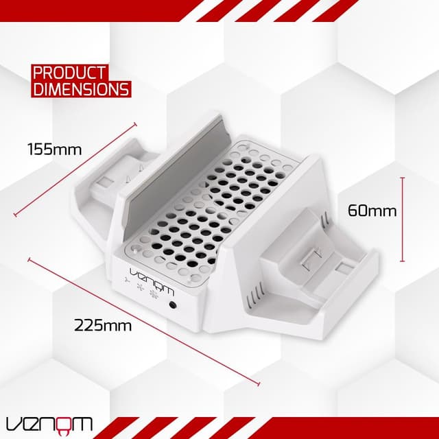 Detalle 2 de Xbox Series S stand with cooling, charging