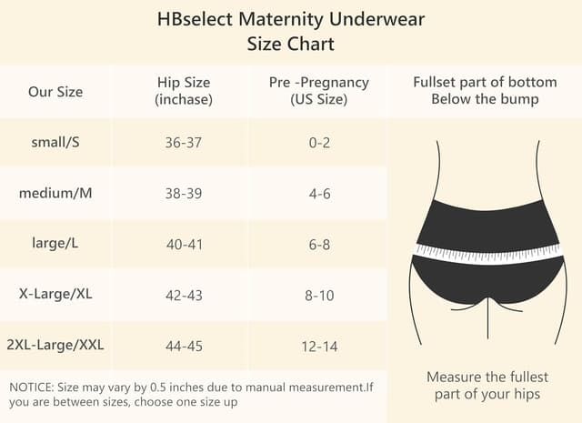 Thumbnail 5 de HBselect 6 Pack Maternity Knickers, Cotton
