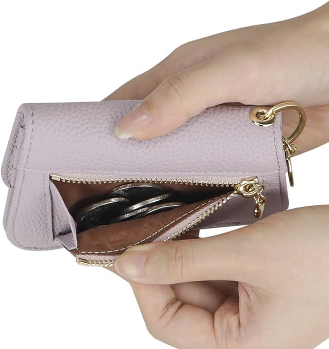 Detalle 1 de Royal Bagger kurze Multi-Card-Brieftasche aus echtem Leder 2443 mit RFID-Blockierung (leuchtendes Rot)