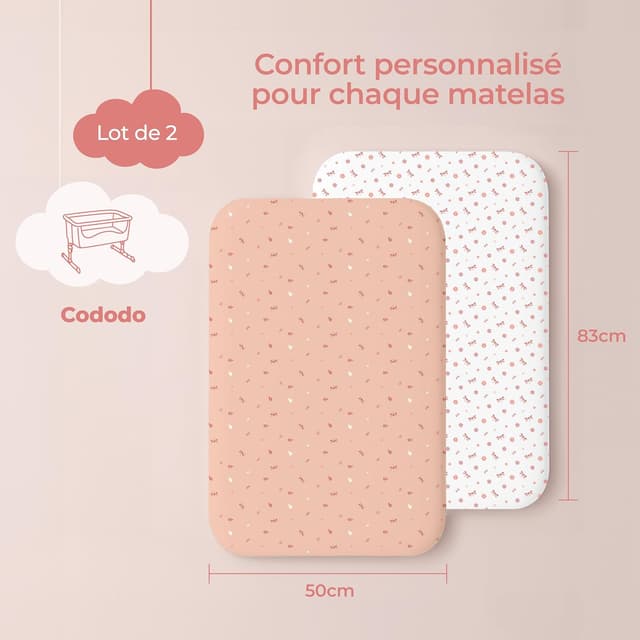 Detalle 2 de Dreamzie Drap housse cododo 50x83