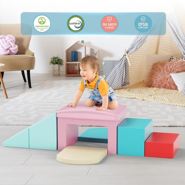 Thumbnail 4 de CUPCHID Blocchi da costruzione in schiuma 5 pezzi