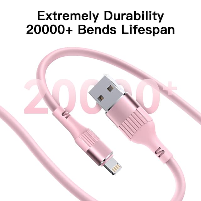 Detalle 2 de Ankoda iPhone Charger 4 Pack 1.8m Lightning