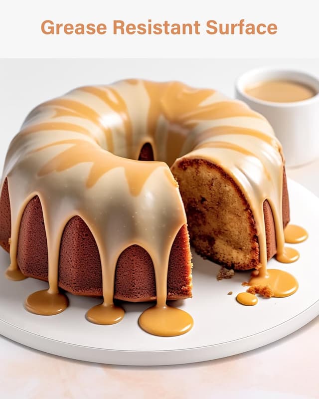 Detalle de Kootek 10-Inch Round Cake Boards (1/2-Inch Thick Cake Drum), White, 6-Pack