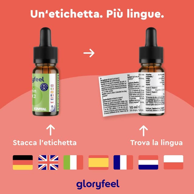 Thumbnail 6 de Vitamina D3 K2 500 U.I. gocce 💊