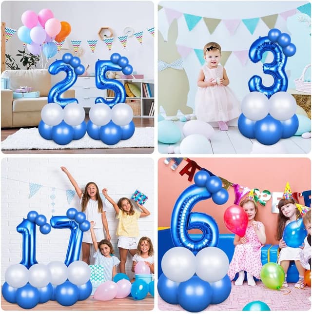 Thumbnail 6 de OFFCUP Blue Number 16 Balloons