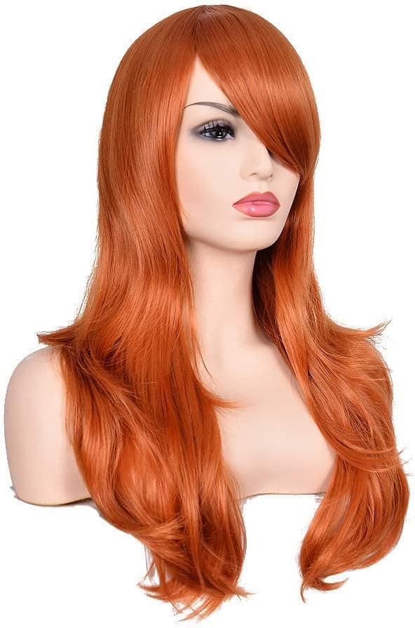 Detalle 2 de Morvally 23in Long Wig Ginger