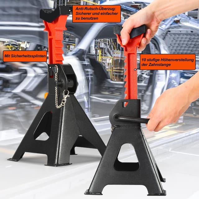 Thumbnail 4 de Izrielar Modello 6T cavalletti supporto regolabili 285–430 mm 🛠