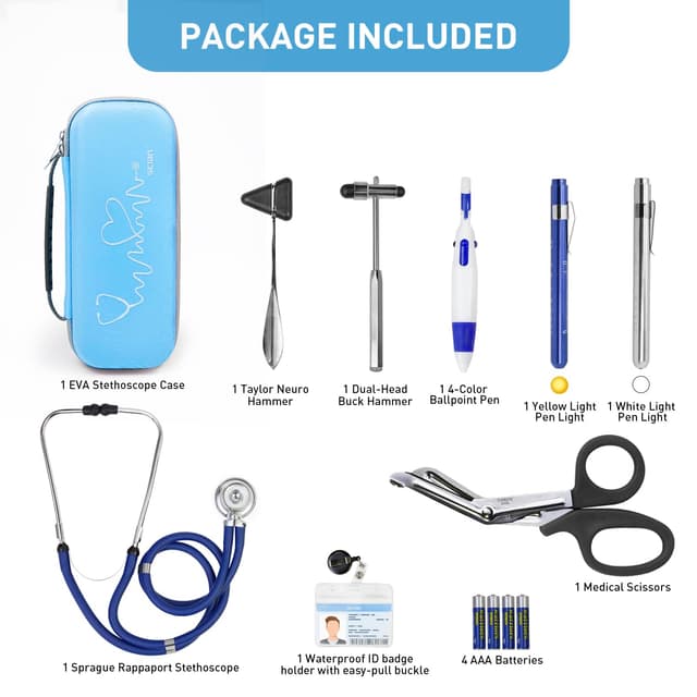 Detalle 1 de Scian 13 Pcs Stethoscope Case Kit