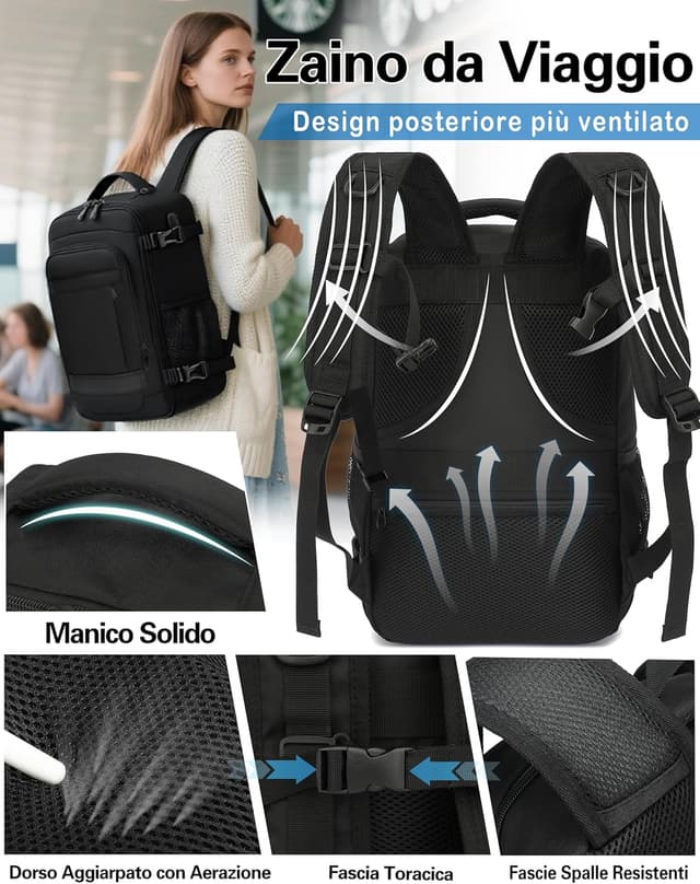 Thumbnail 4 de KLOSTAIN Zaino Easyjet 30L 45x36x20