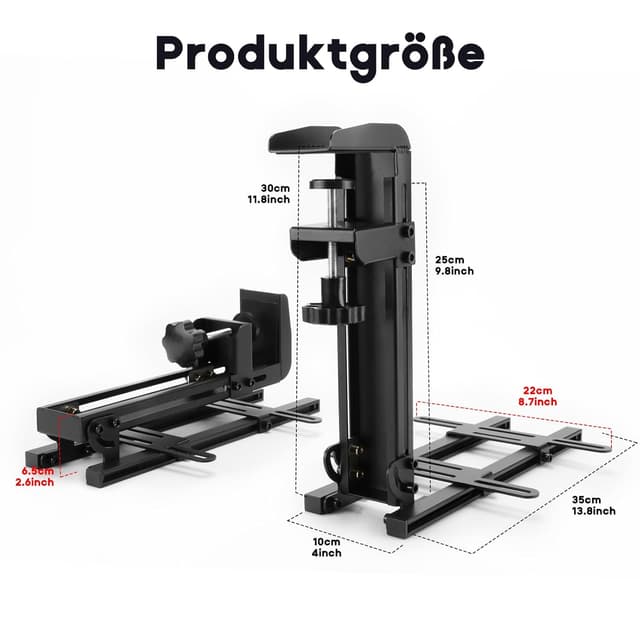 Detalle 2 de DIWANGUS HOTAS Halterung für Logitech X56 Joystick