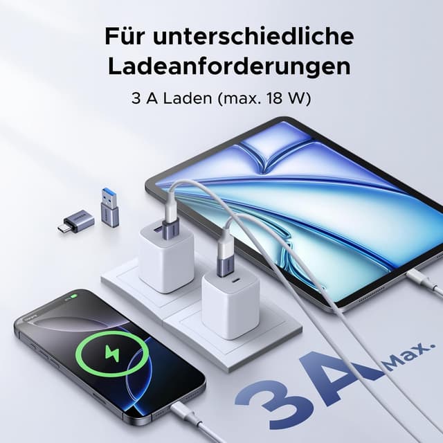 Thumbnail 6 de UGREEN USB C Adapter 10Gbps 4 Stück