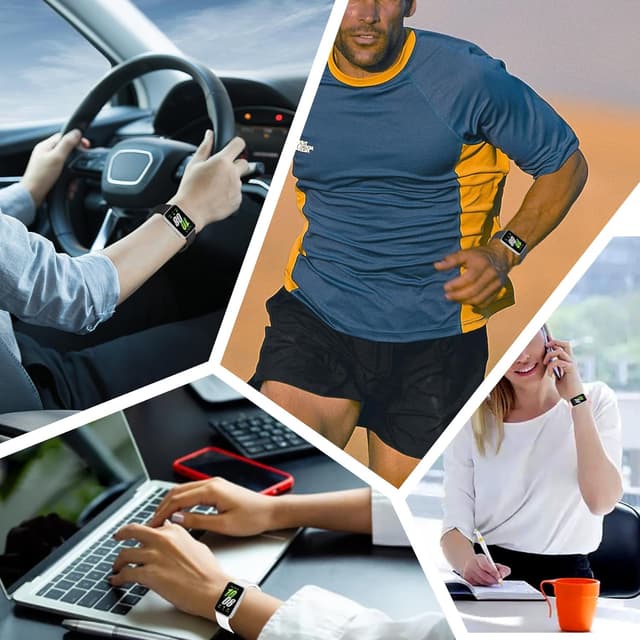 Thumbnail 6 de Xisair 10-Pack silicone sport straps for Samsung Galaxy Fit3 (SM-R390)