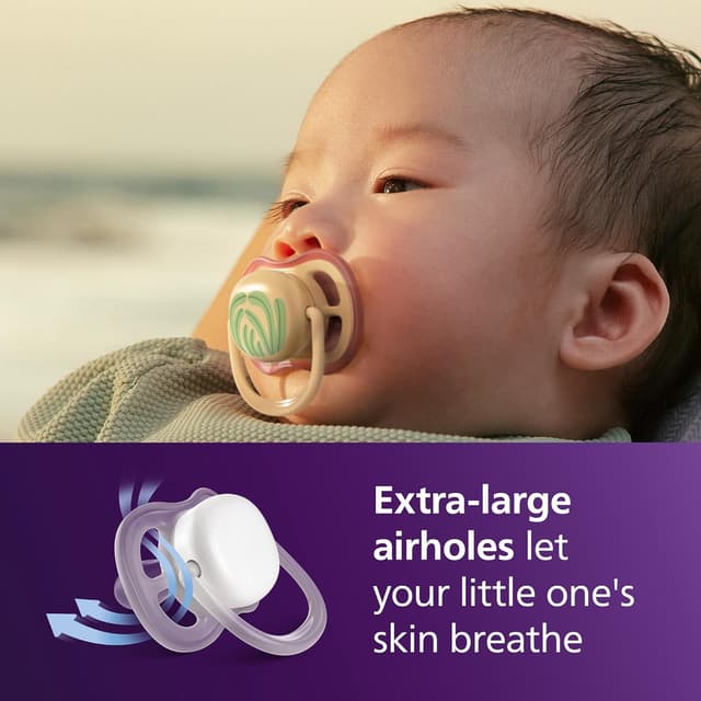 Detalle 2 de Philips Avent Ultra Air Soothers 0-6 months