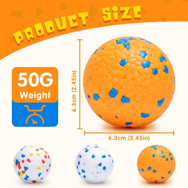 Thumbnail 2 de Nobleza Hundeball Unzerstörbar 3 Stück Ø6,3 cm