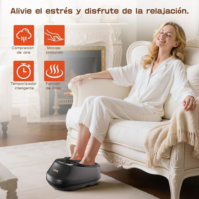 Thumbnail 6 de Masajeador de pies Shiatsu con calor hasta talla 46